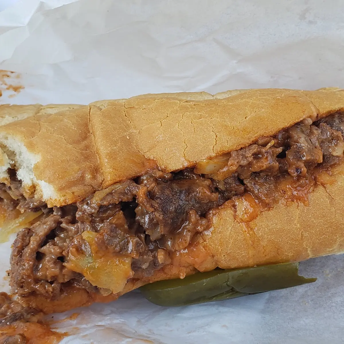 Philly Cheese Steak Sandwich