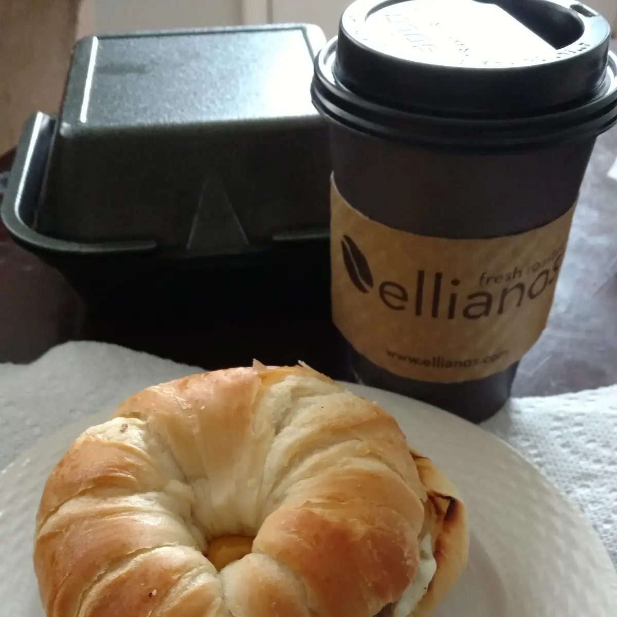 Bacon Egg and Cheese Croissant