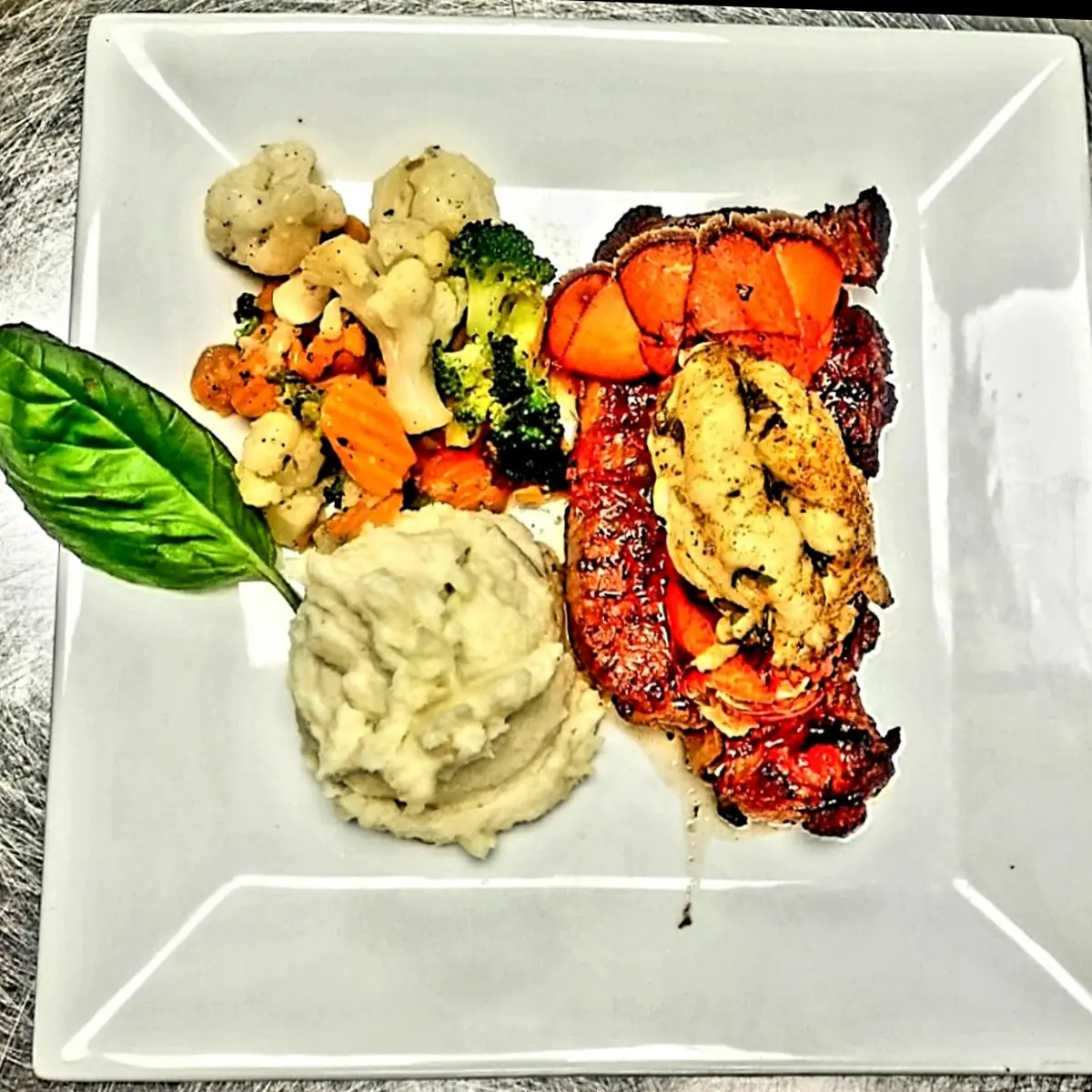 Broiled Twin Lobster Tails