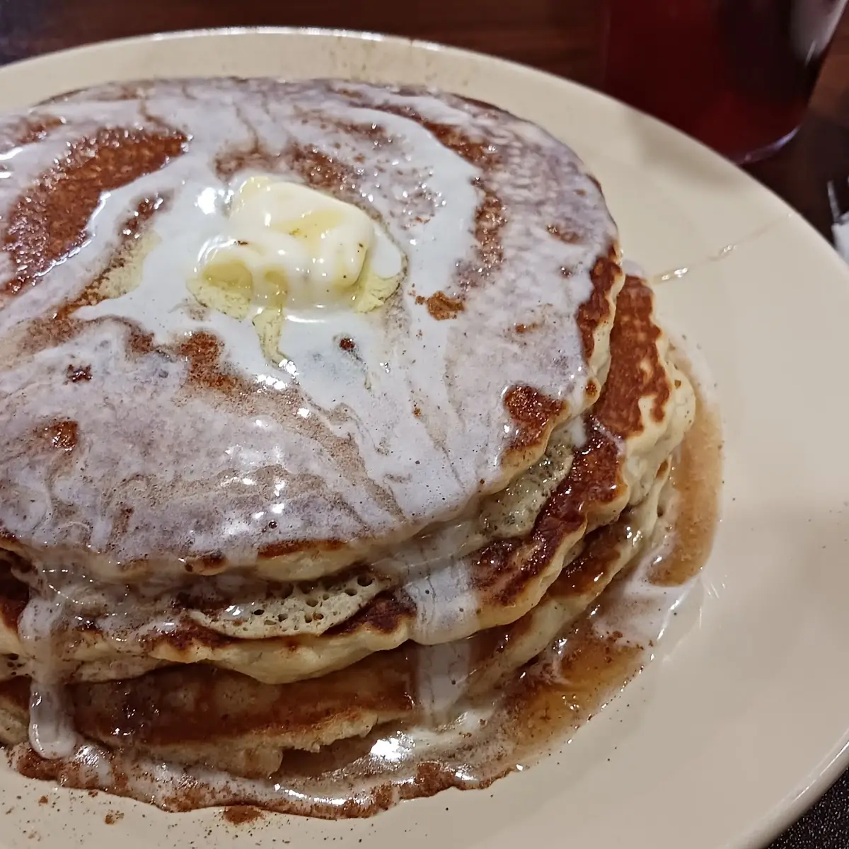 Cinnamon Swirl Pancakes
