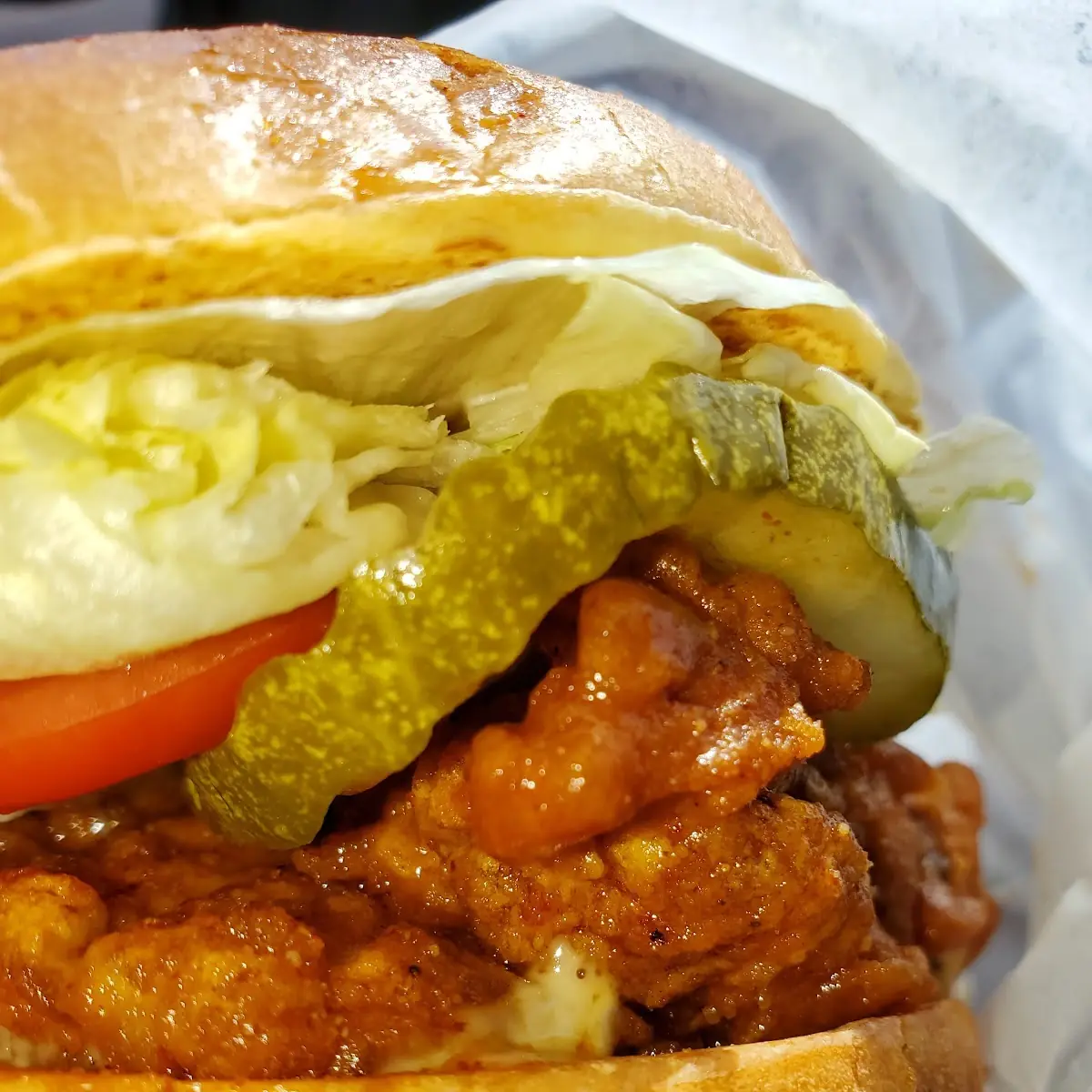 Spicy Chicken Sandwich Deluxe
