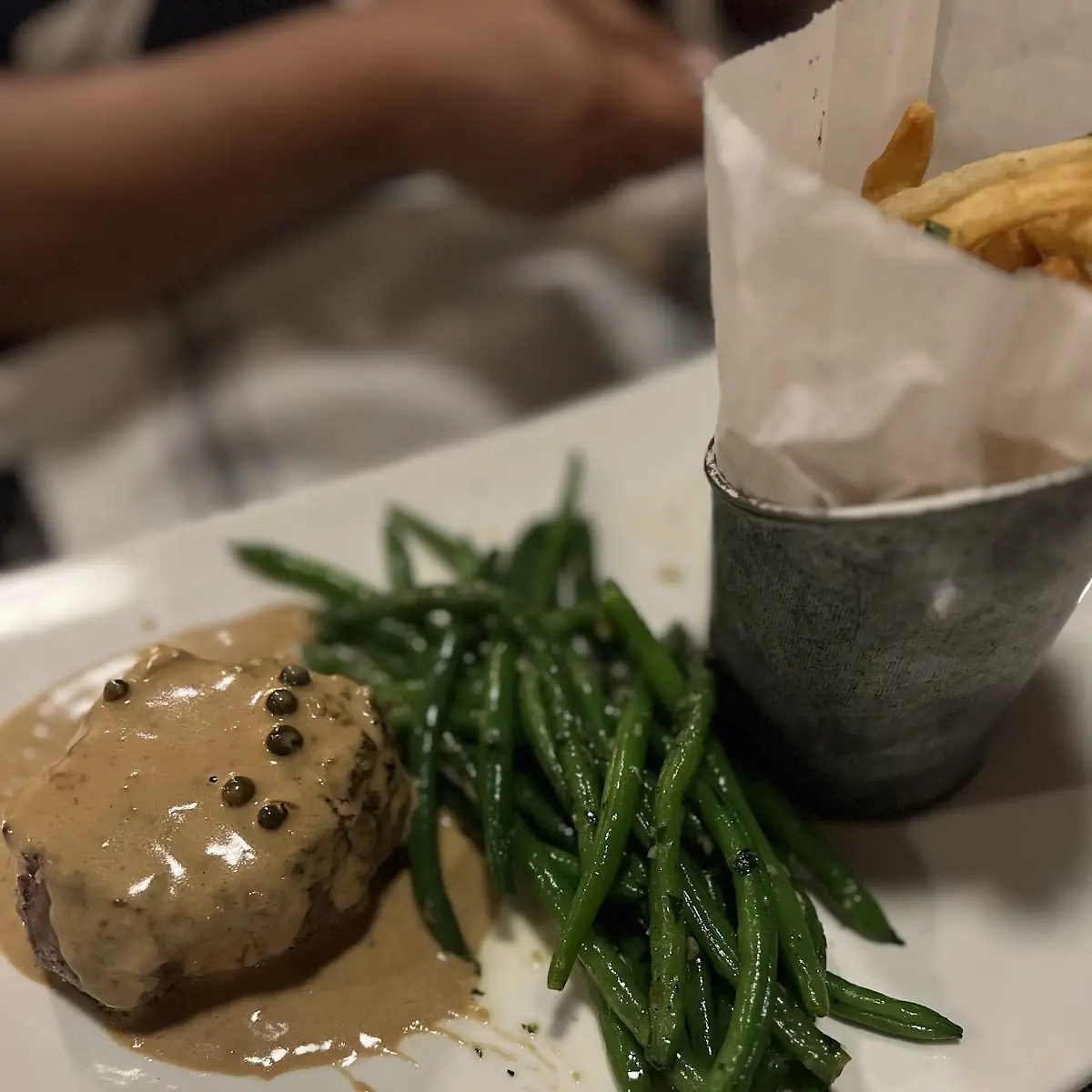 Braised Beef Short Rib and Fries