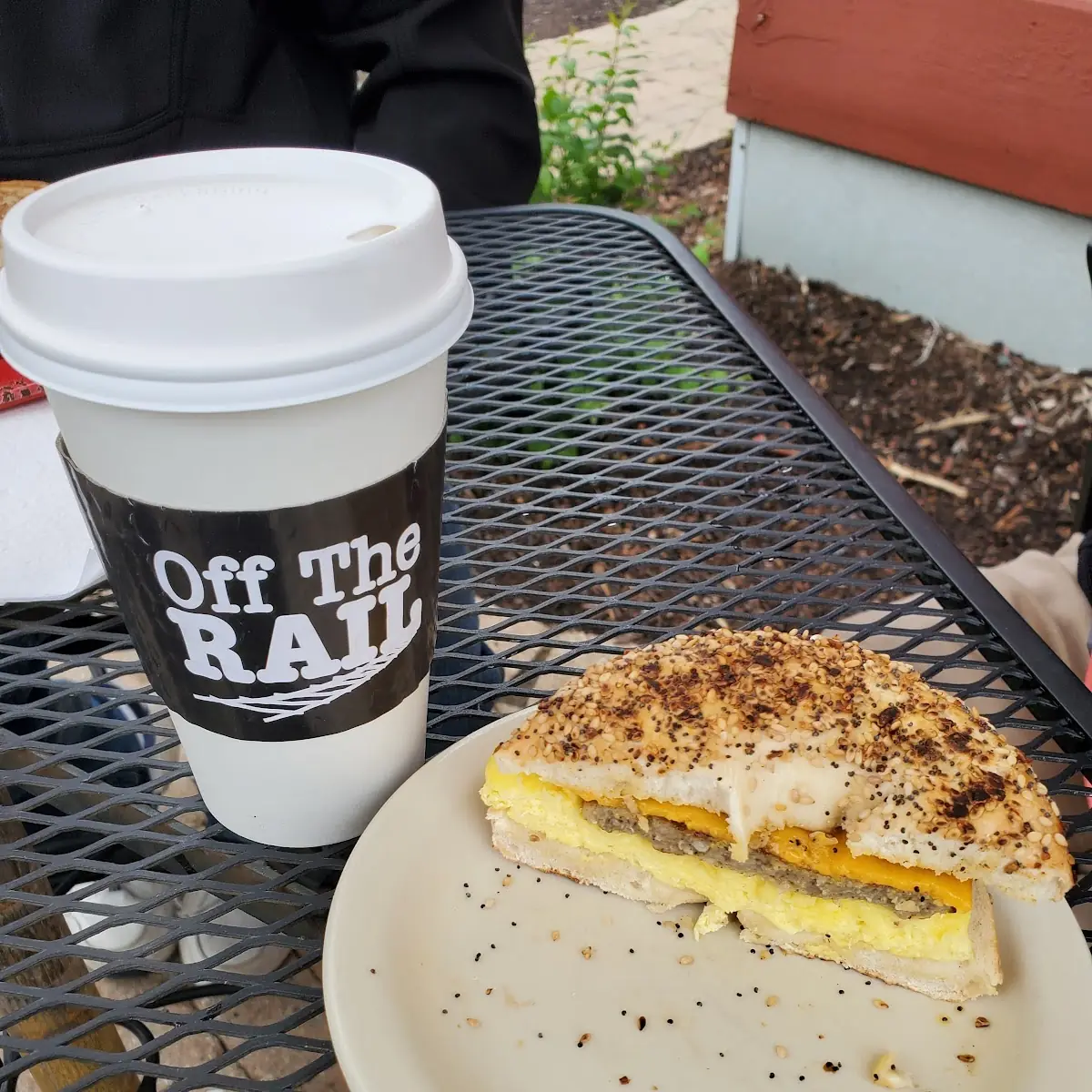 Trolley with Everything Bagel