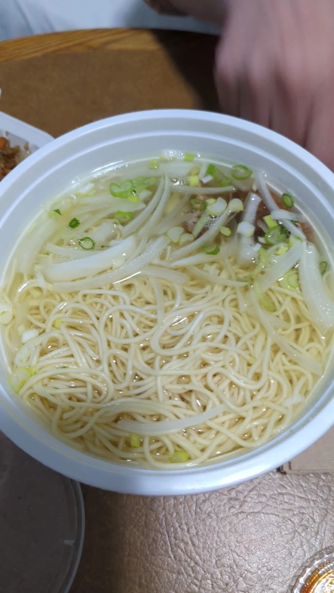 Plain Rice Noodle Soup