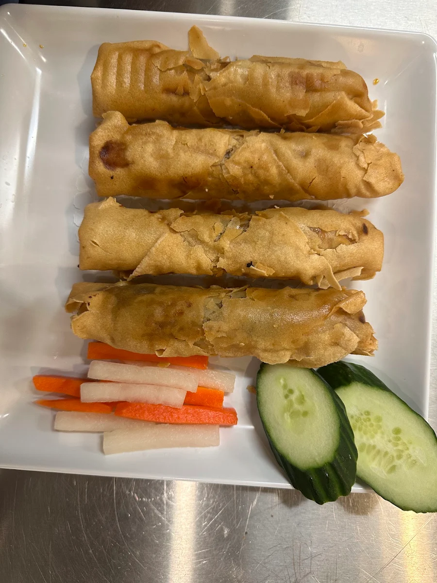 Vegetarian Deep Fried Spring Rolls Chả Giò Chay