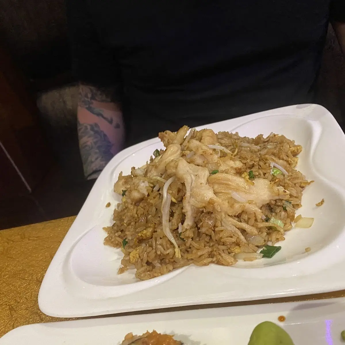 Side Sushi rice with sesame seed