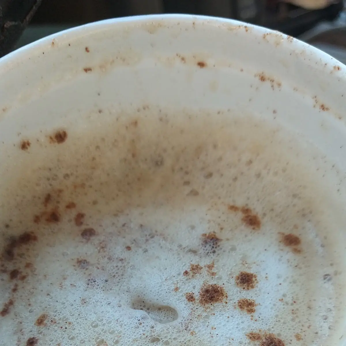 White Chocolate Mocha with Cinnamon