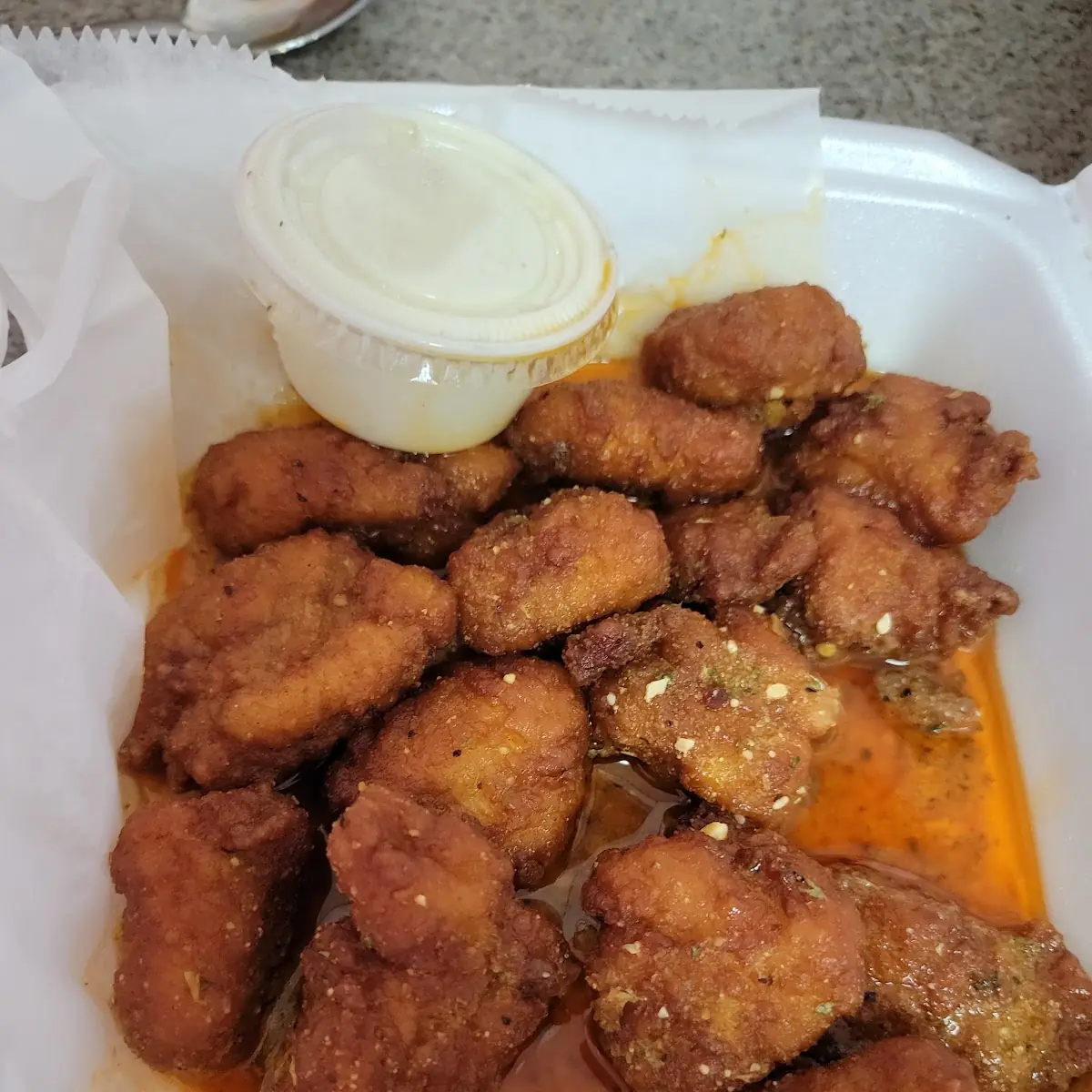 Garlic Parmesan Boneless Wings