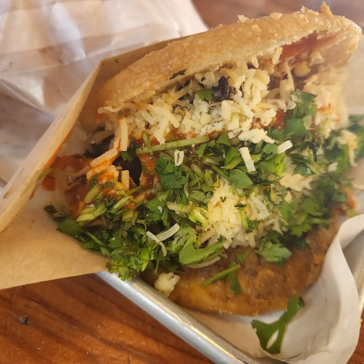 Arepa Reina De Chicharron