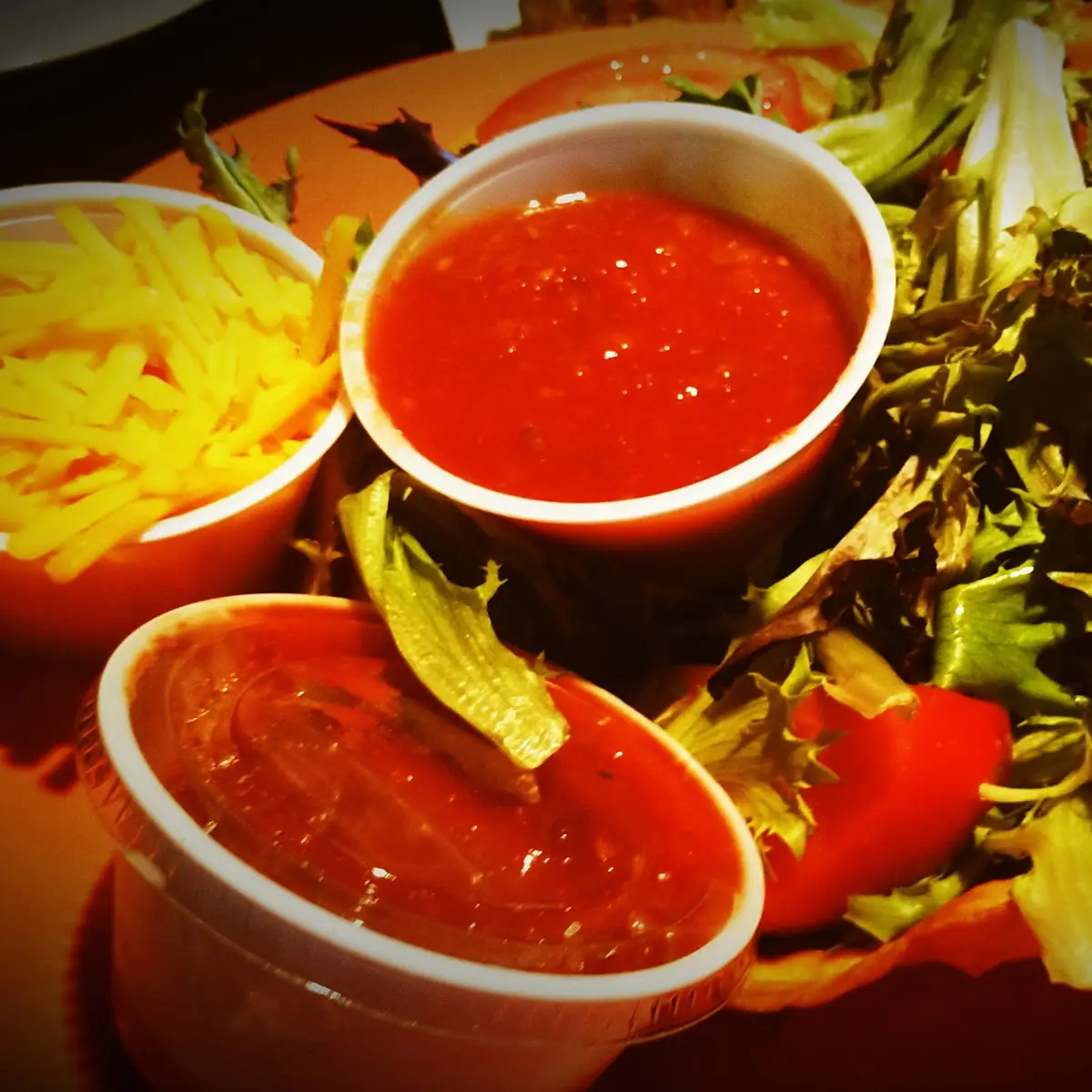 Custom Vegetarian Taco Salad