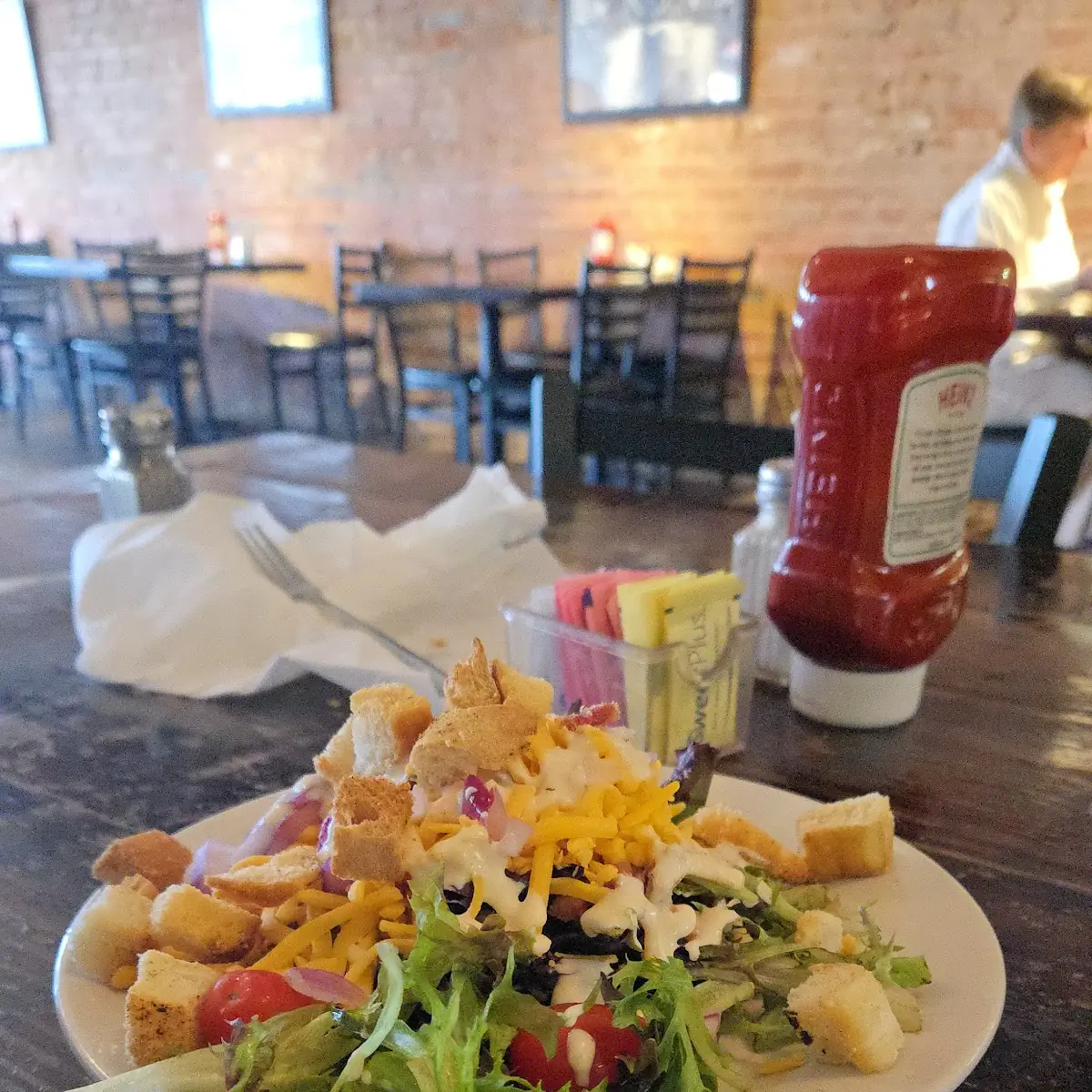 Fried Chicken Club Salad