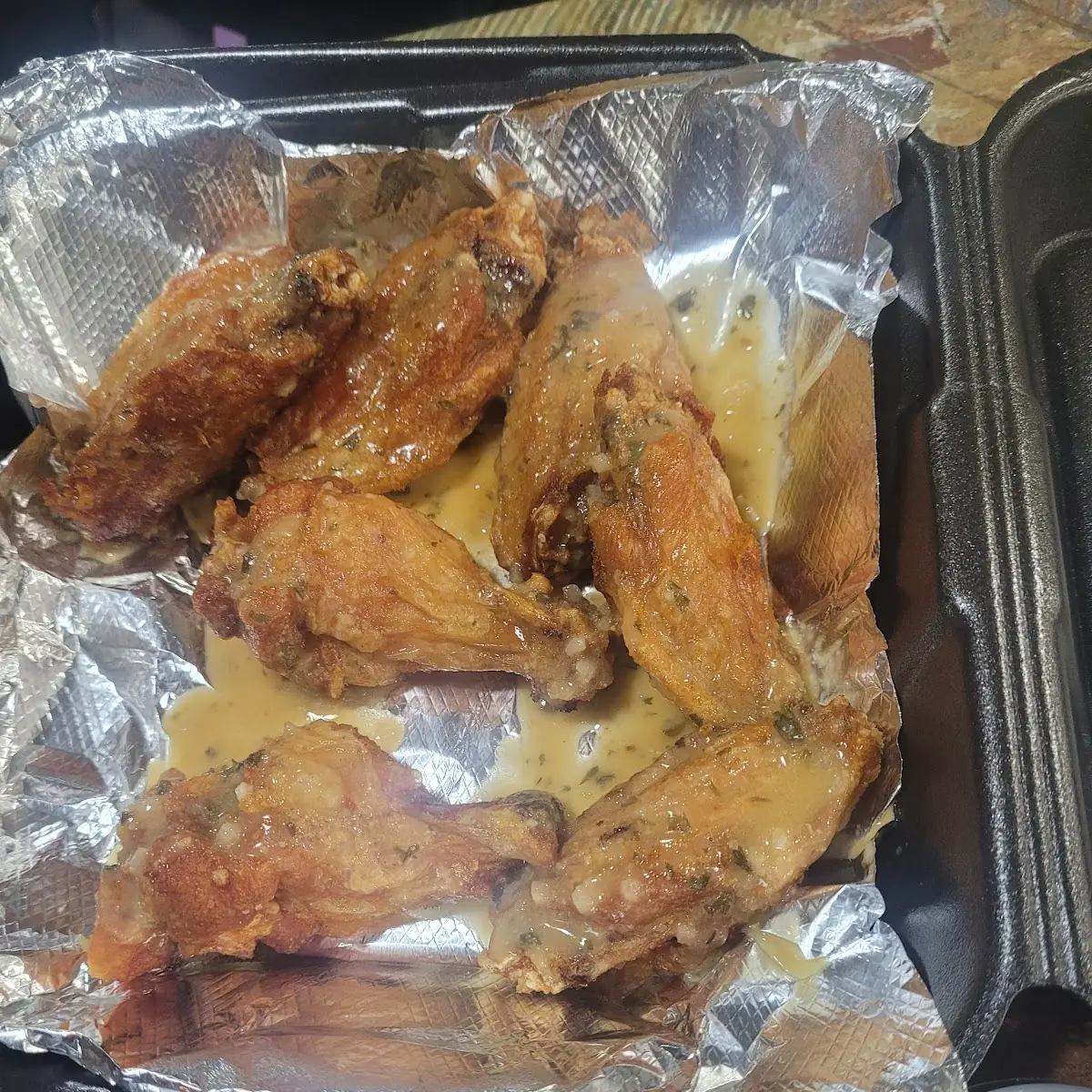 Garlic Parmesan Wings