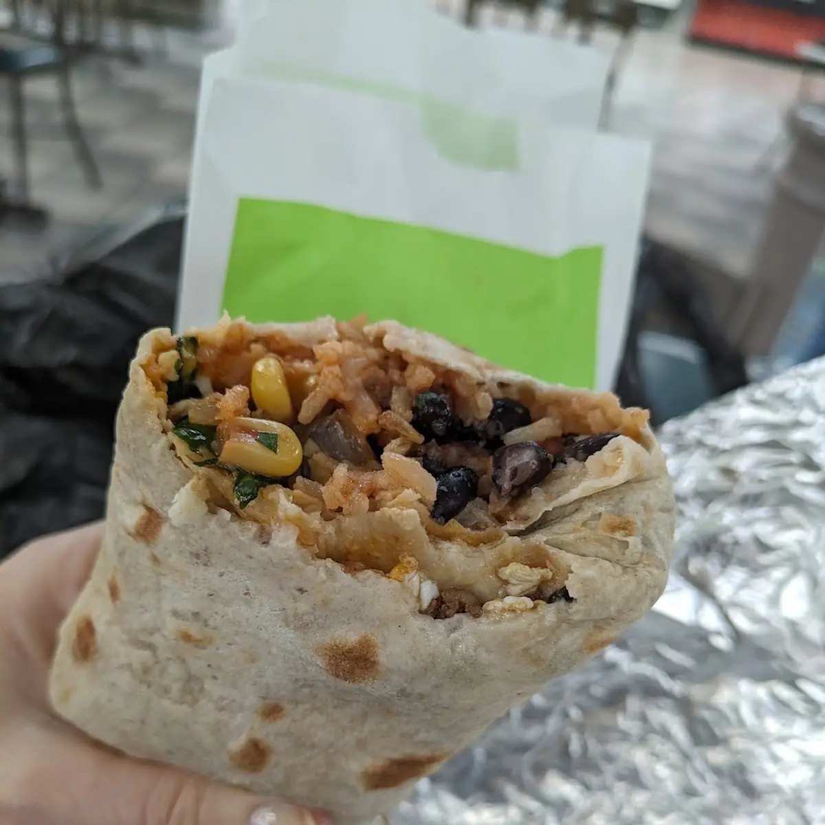 Loaded Breakfast Burrito
