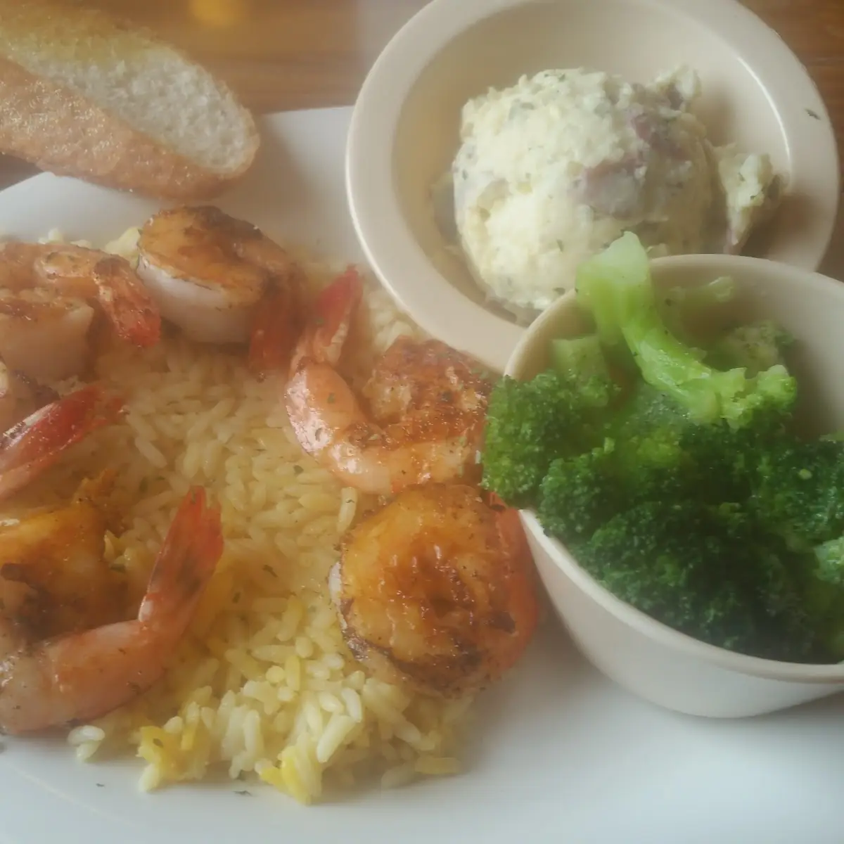 Grilled Shrimp and Rice