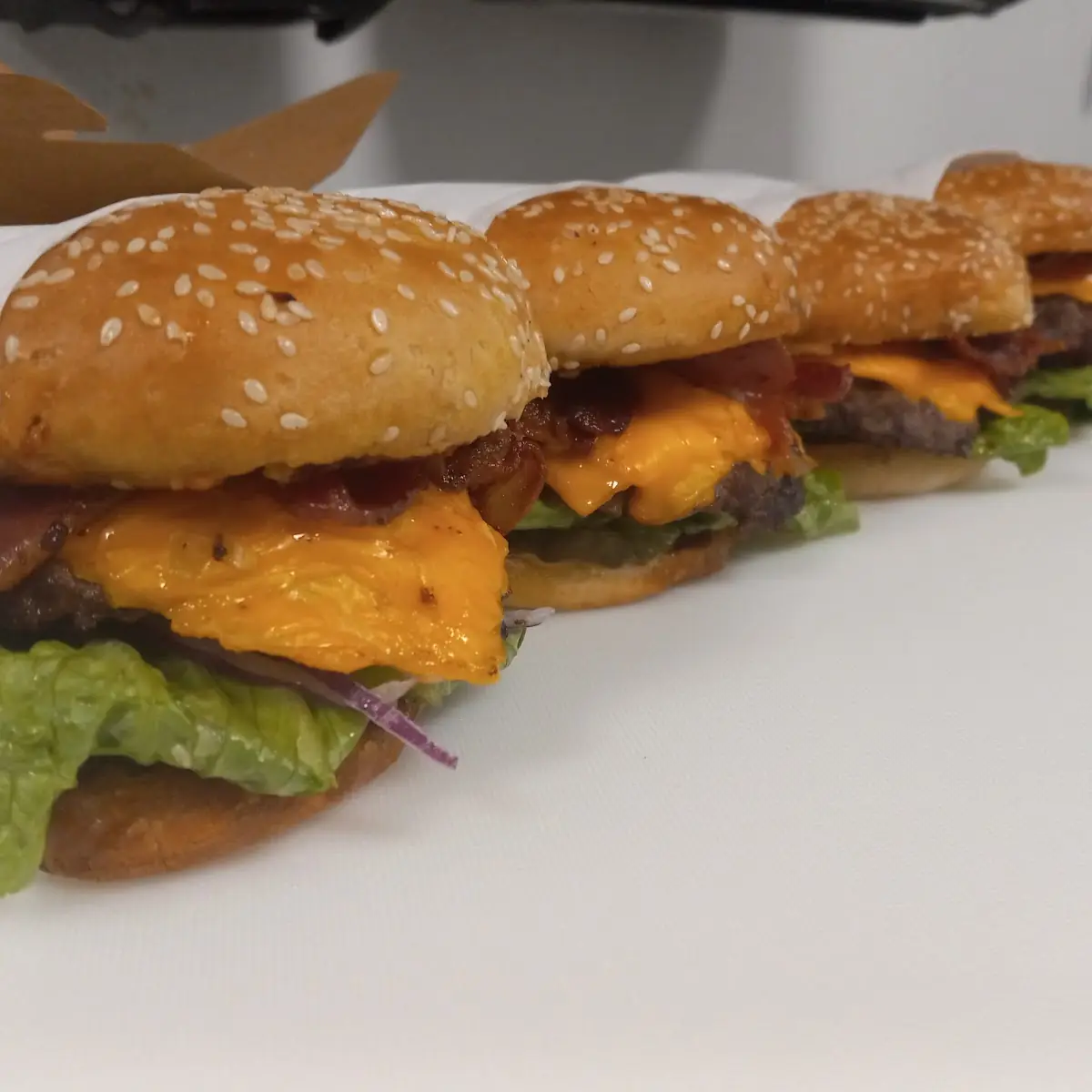 Premium Bacon Cheese Burger