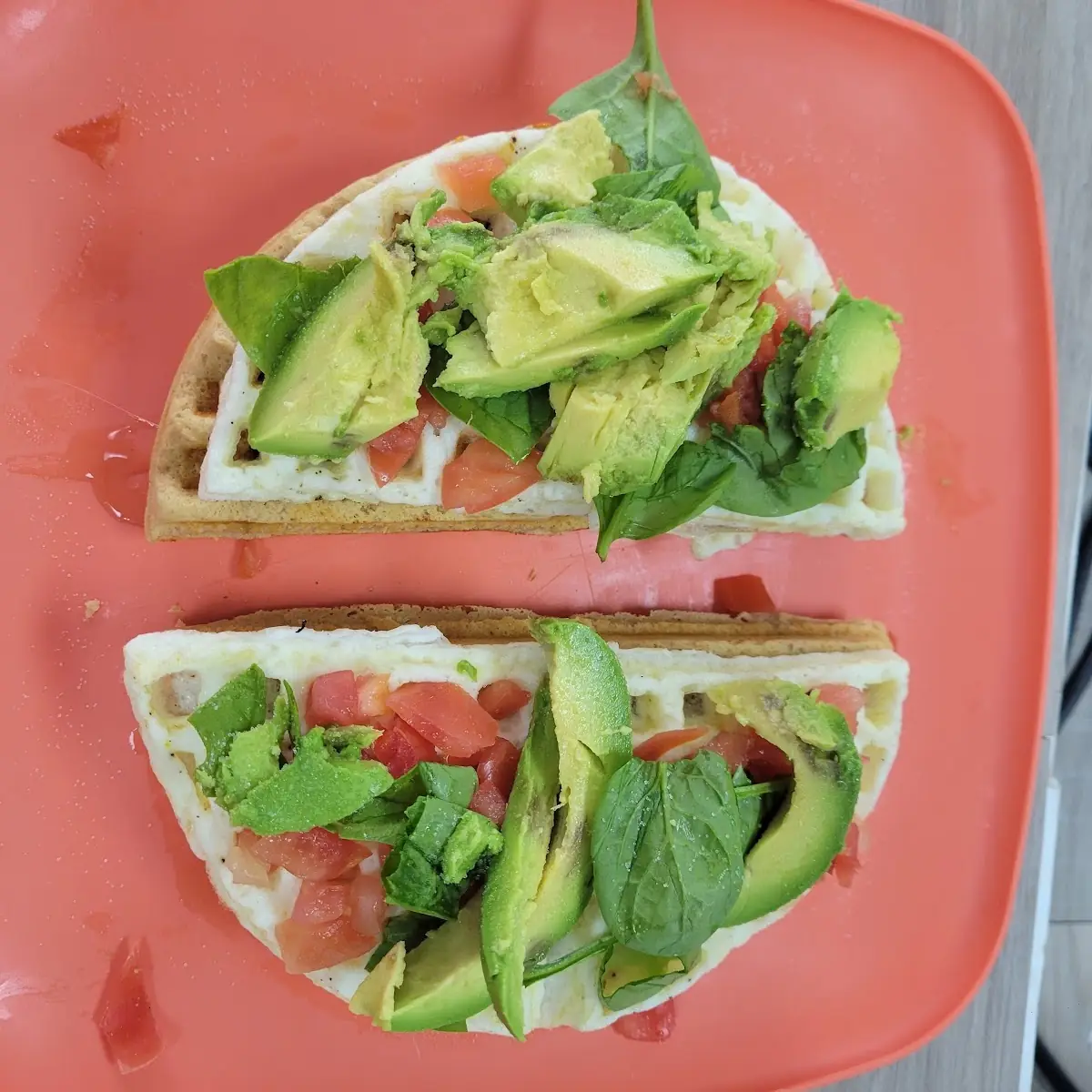 Egg White Waffle