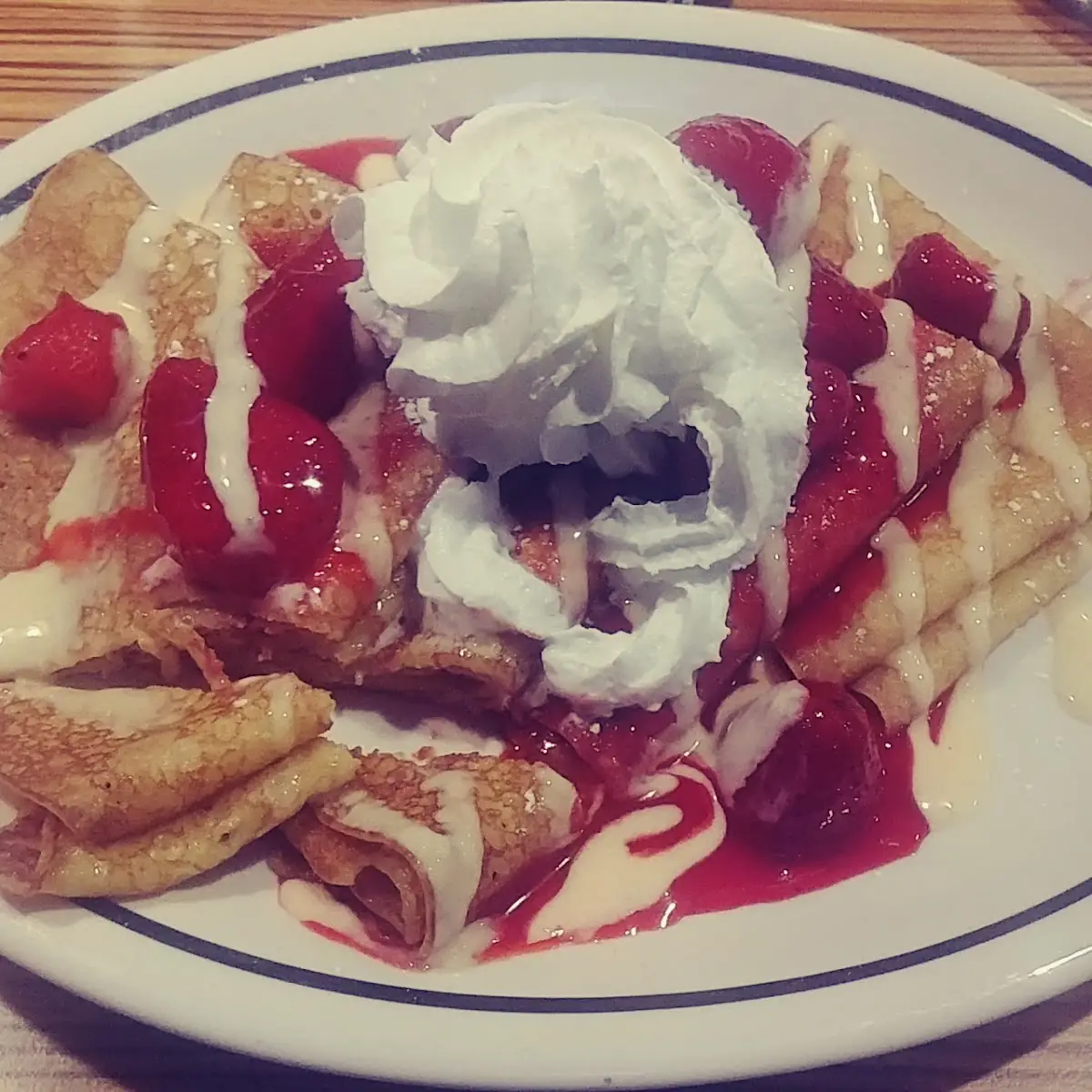 Crispes with Strawberry on Top