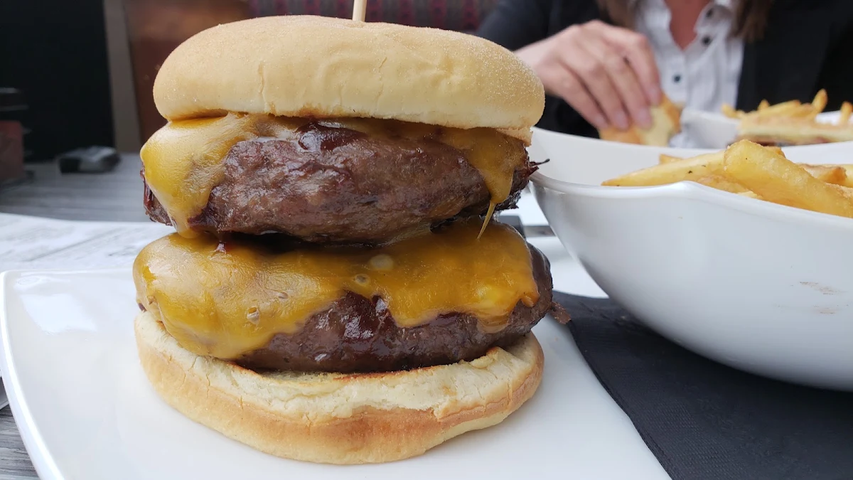 Double Cheeseburger with Fries
