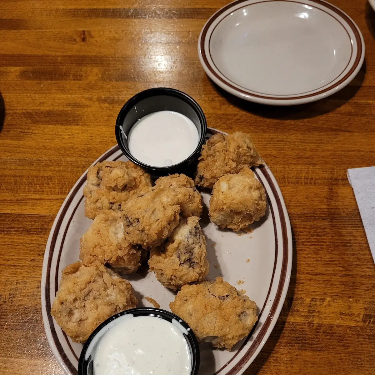 Fried Mushrooms Appetizer