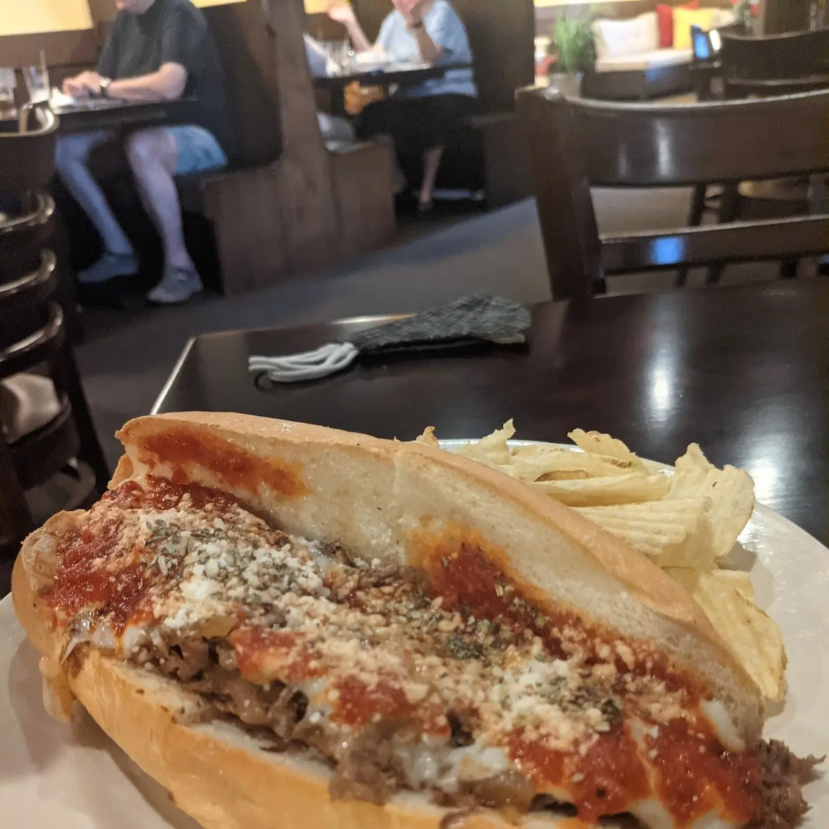 Pizza Steak Sandwich
