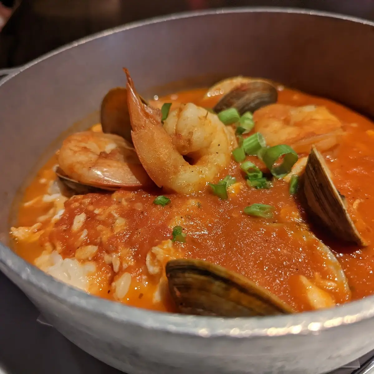 Spicy Seafood Risotto