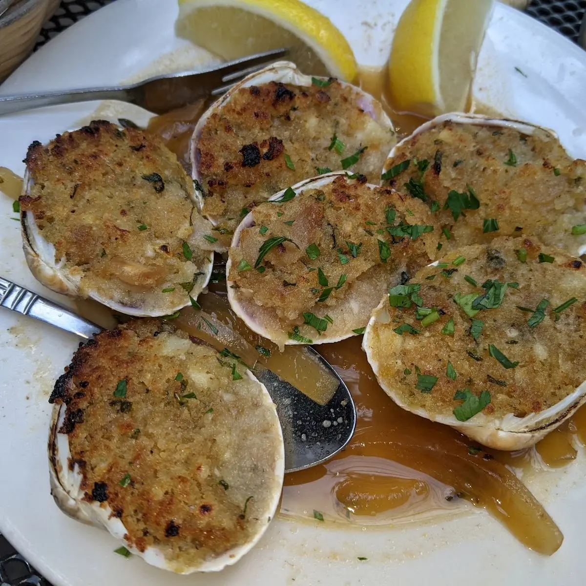 Baked Clams Topo Gigio