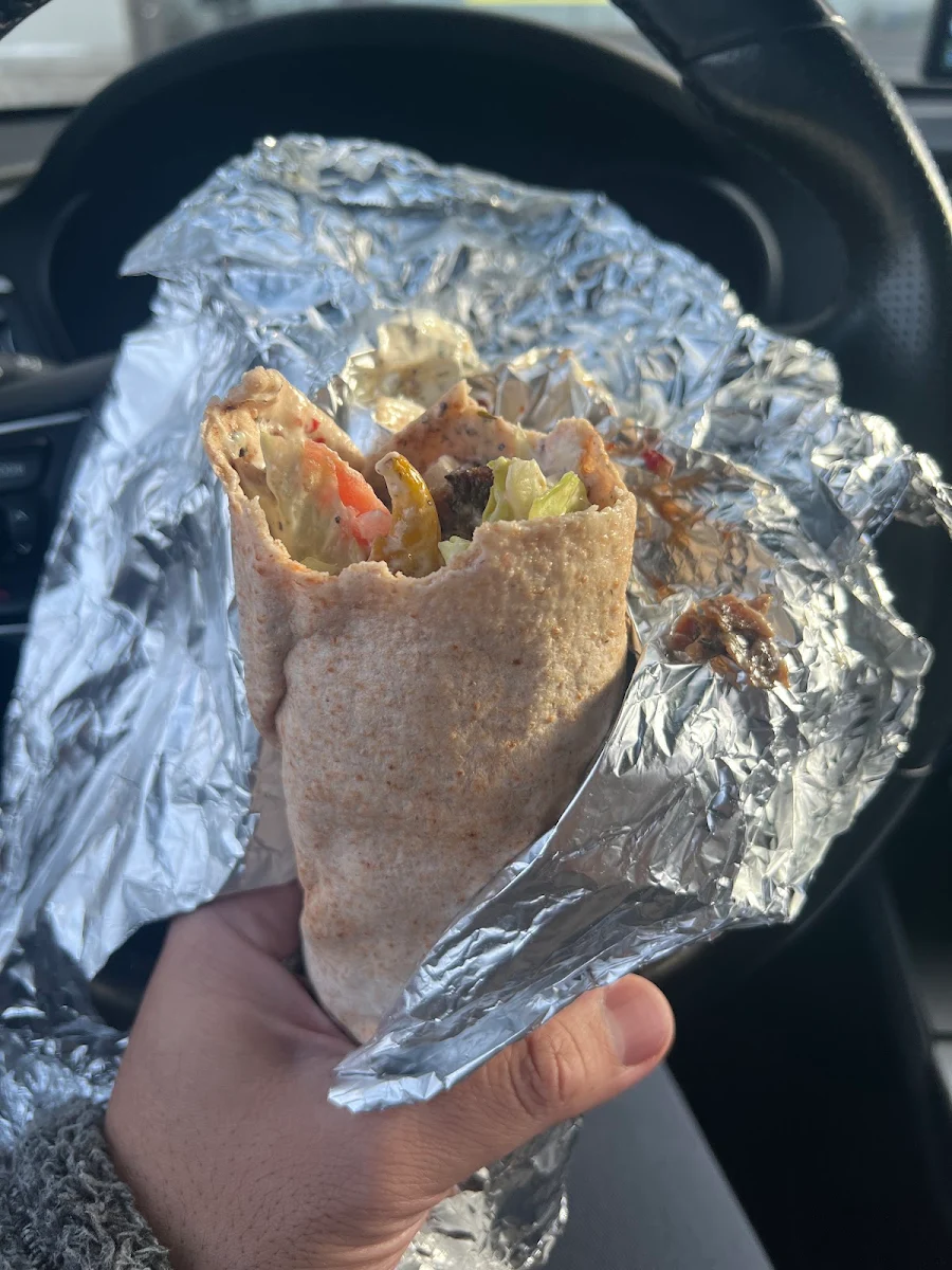 The Famous Chicken and Lamb Shawarma