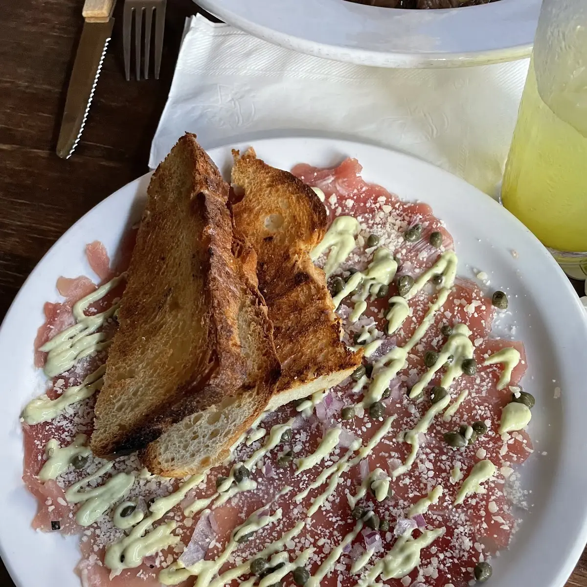 Ahi Carpaccio