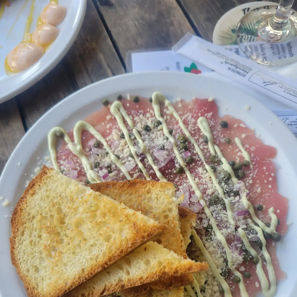 Tuna Carpaccio