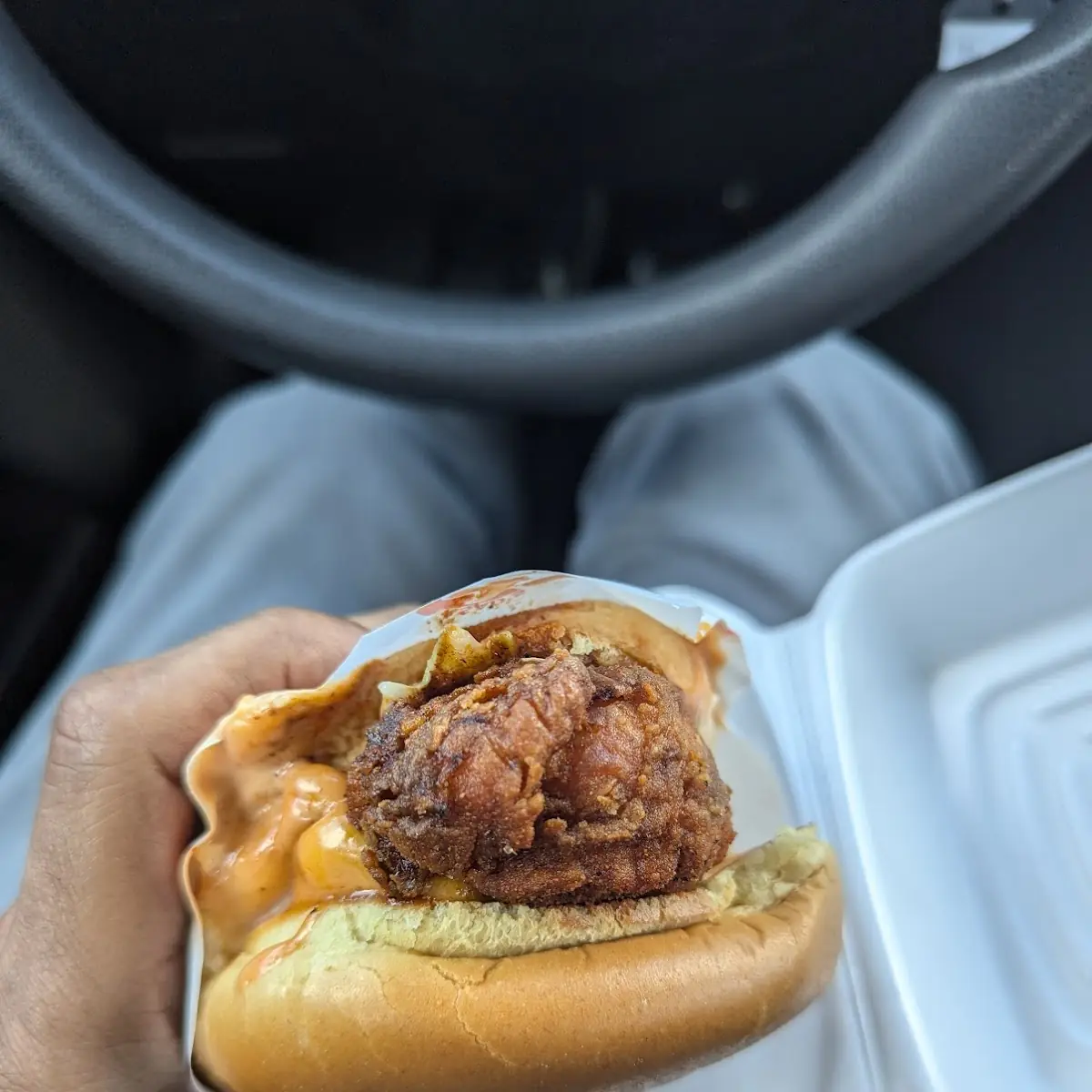 Hot Honey Chicken Sandwich