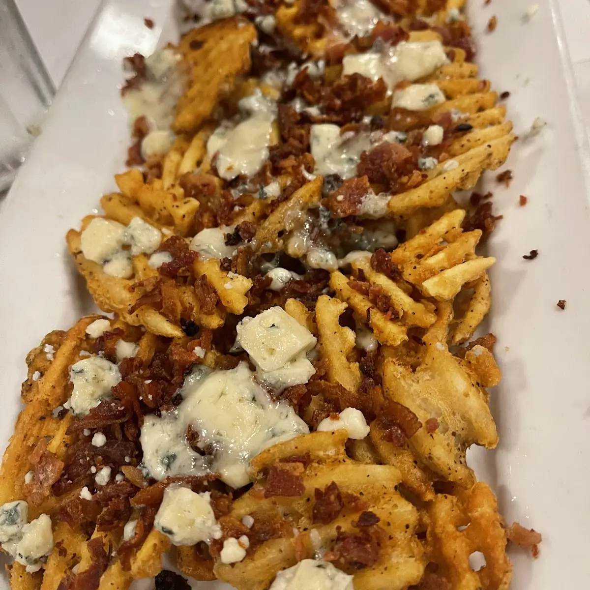 Gorgonzola Bacon Cheese Fries