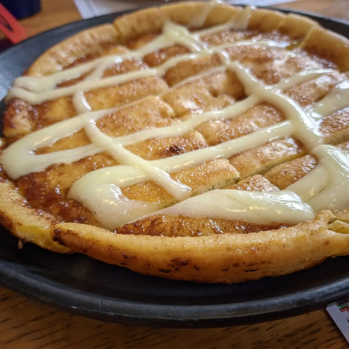 Cinnamon Dessert Pizza