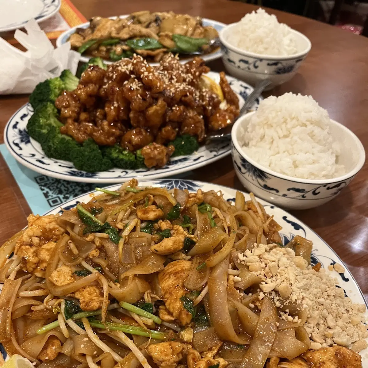 Chicken Pan-fried Noodles