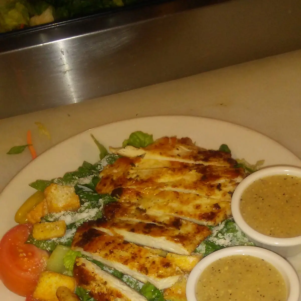 Grilled Chicken Ceaser Salad