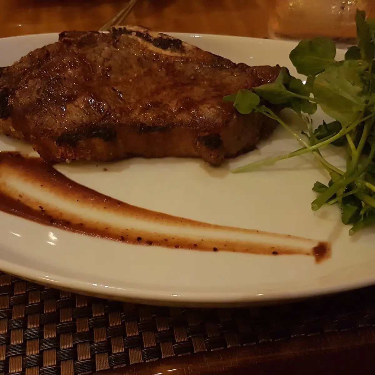 New York Strip Steak with Bone