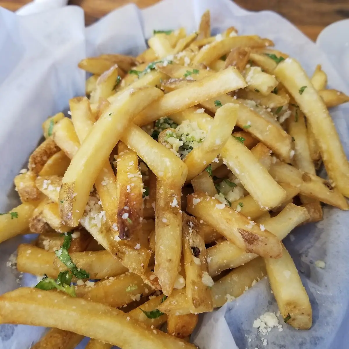 Garlic Parmesan Truffle Fries