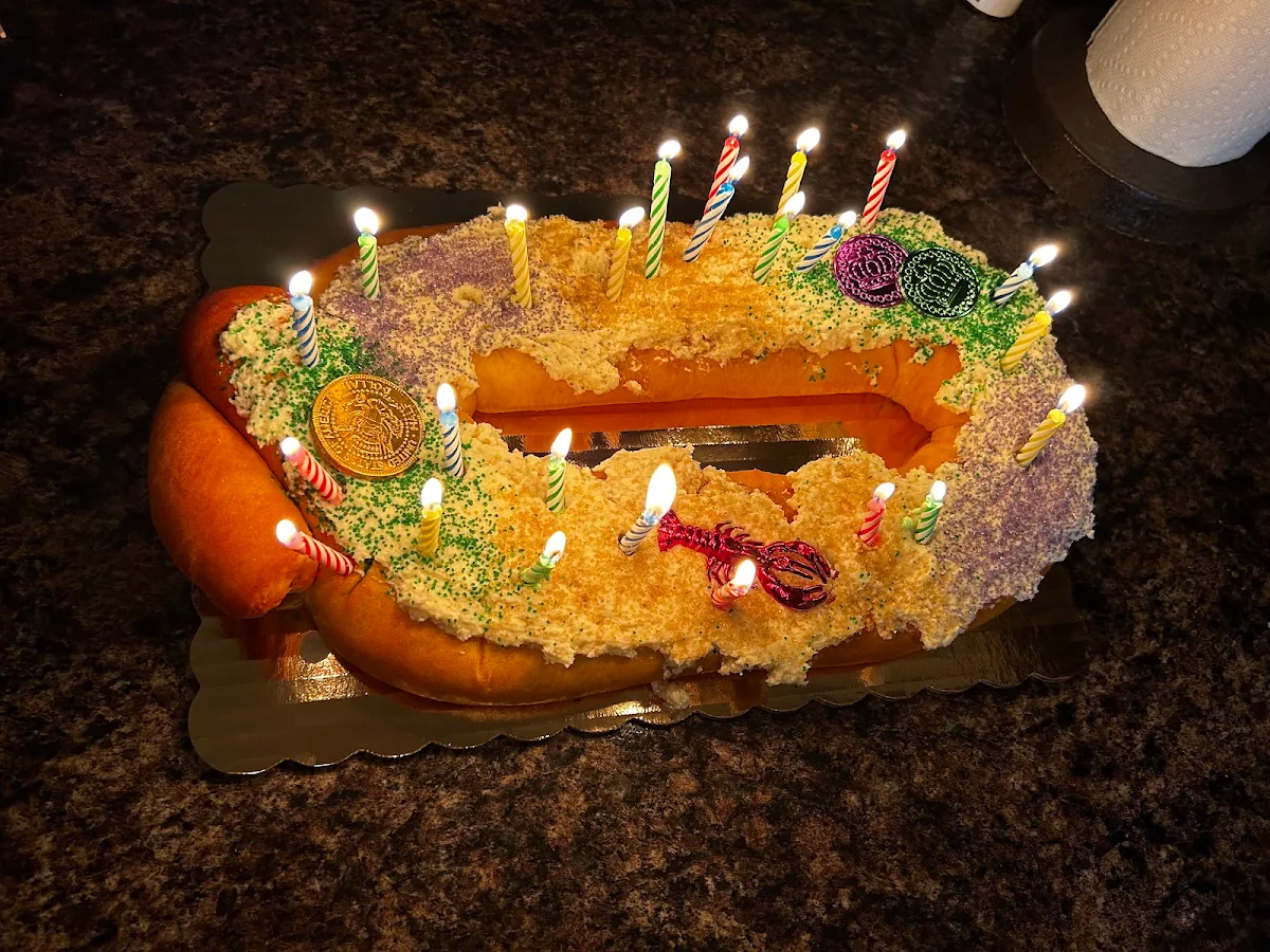 Blueberry King Cake