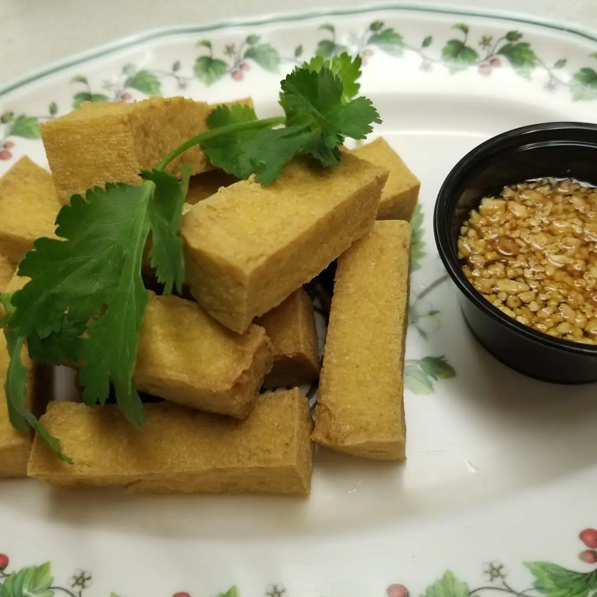 9 Crispy Tofu
