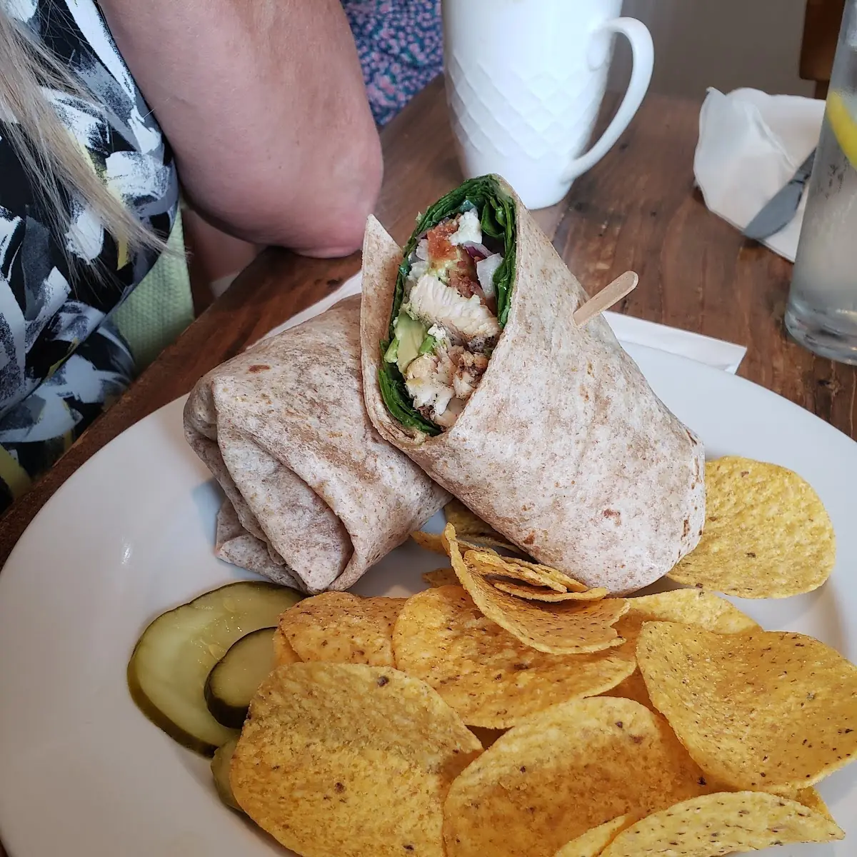 Grilled Chicken Wrap