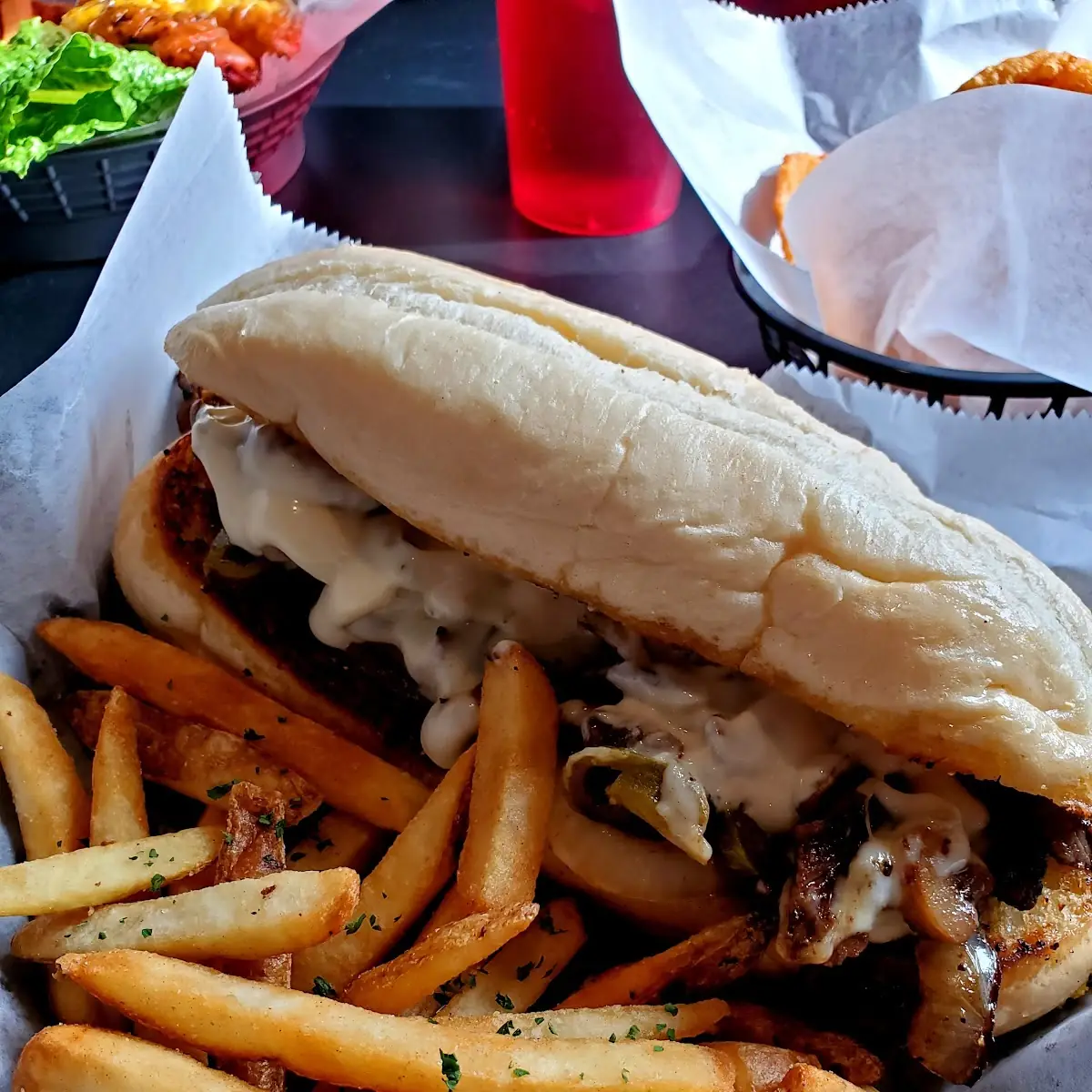 Philly Cheesesteak Sandwich