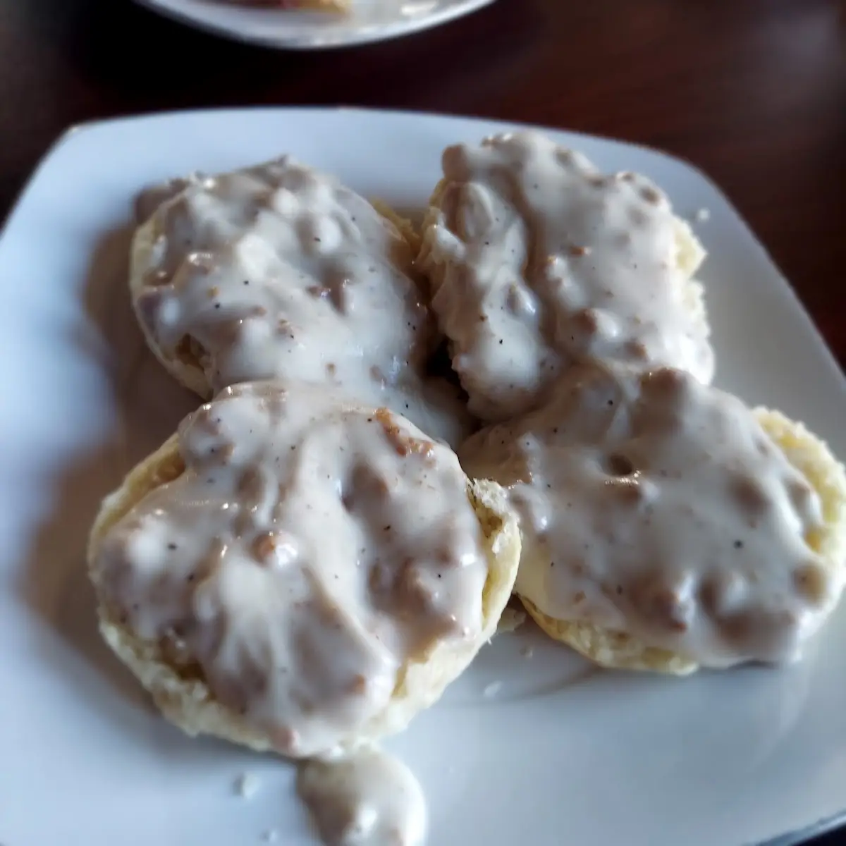 Game Day Double Coverage Biscuits & Gravy