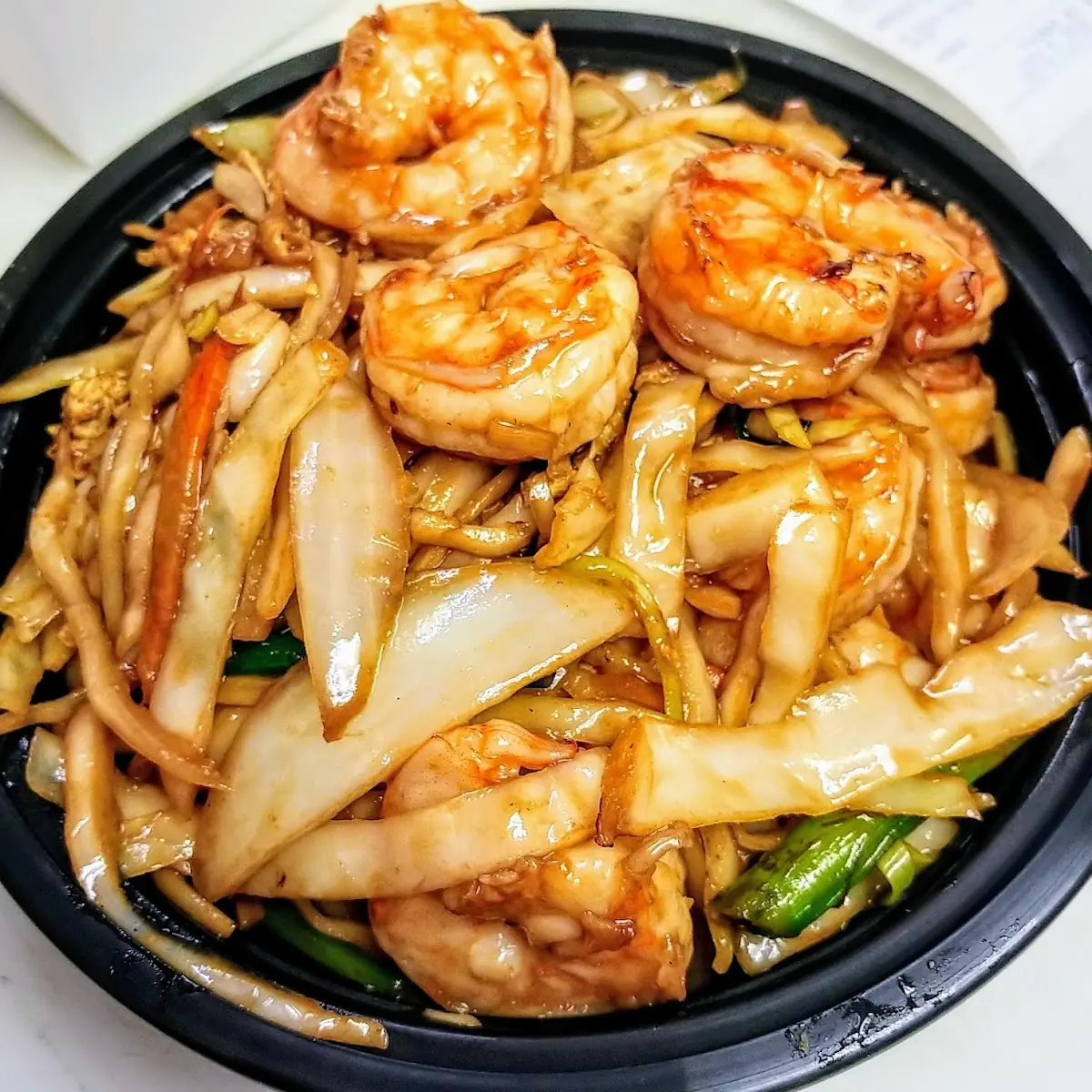 Moo Shu Shrimp Wrap