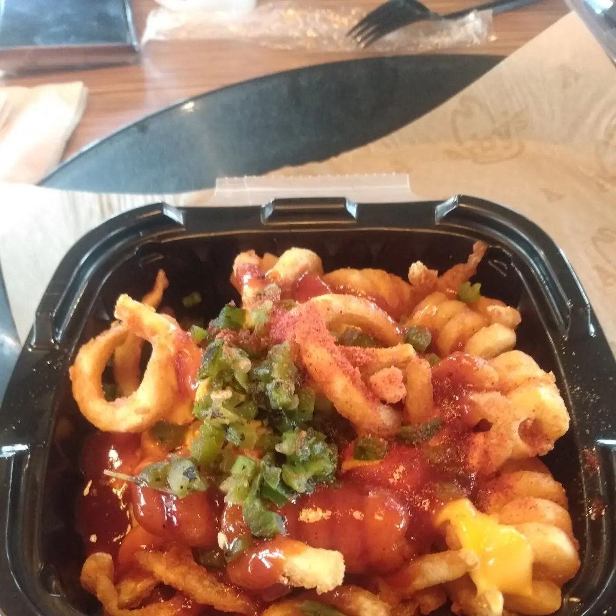 Loaded Curly Fries