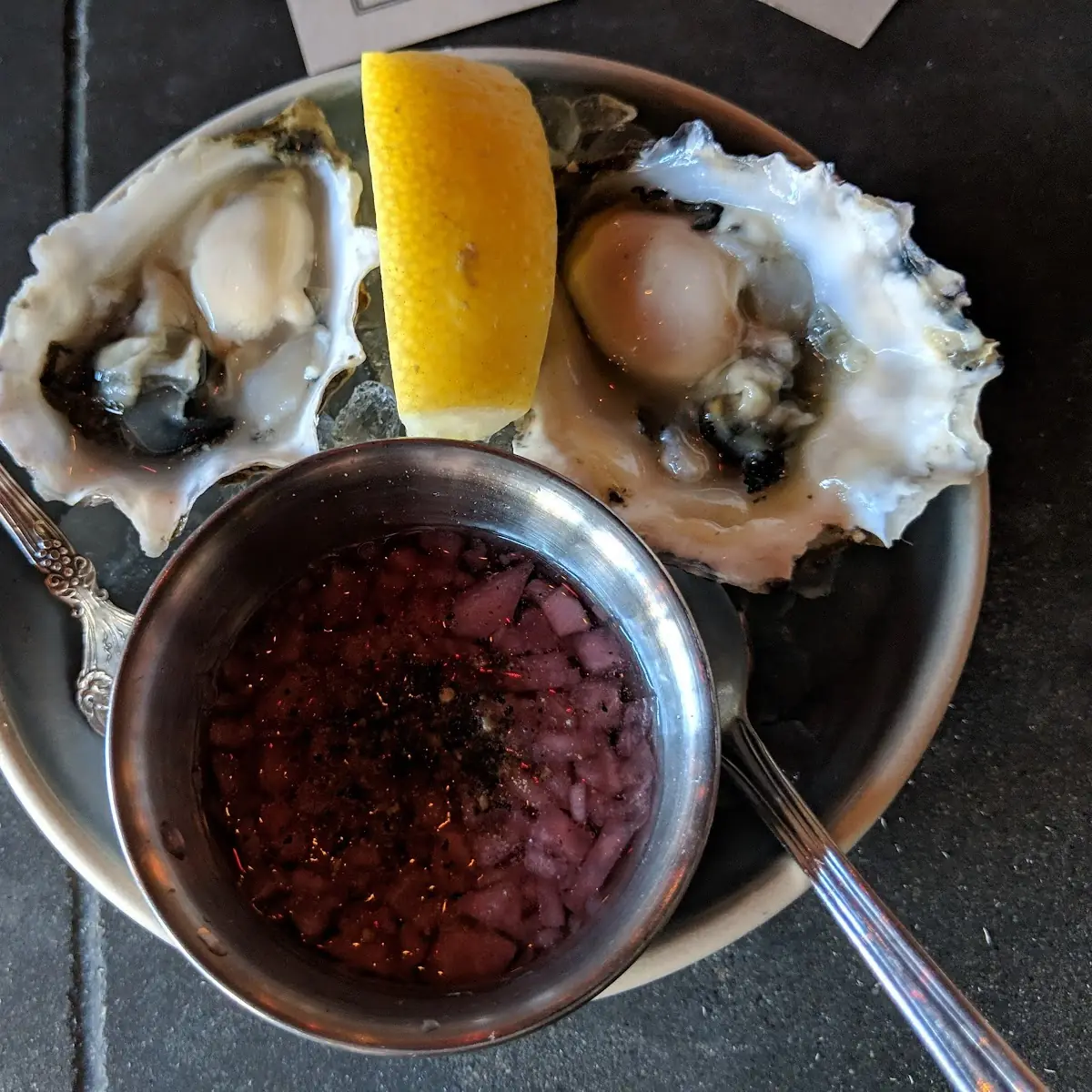 Oysters on the Half Shell
