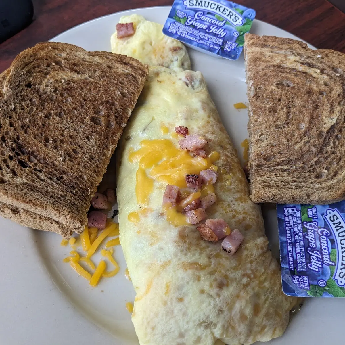 Ham and Cheese Omelette