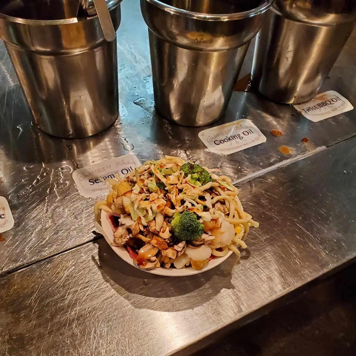 Mongolian Beef Chow Mein