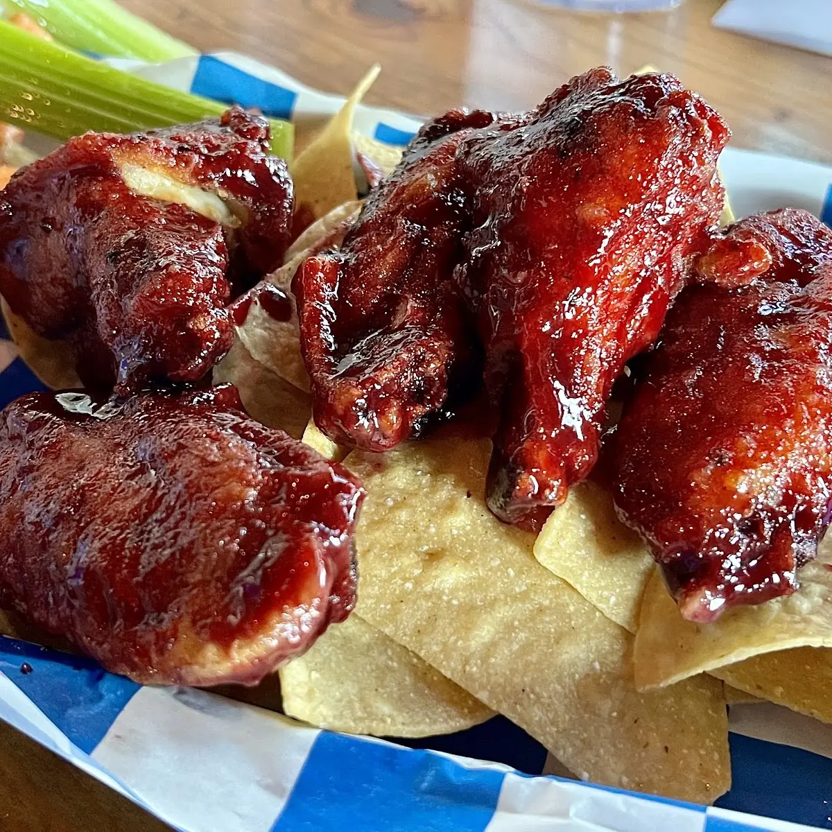 Blackberry Habanero Wings