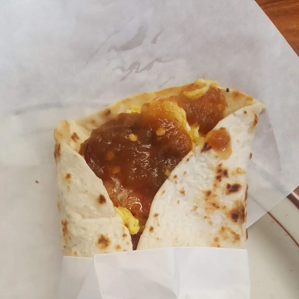Bacon Egg Burrito