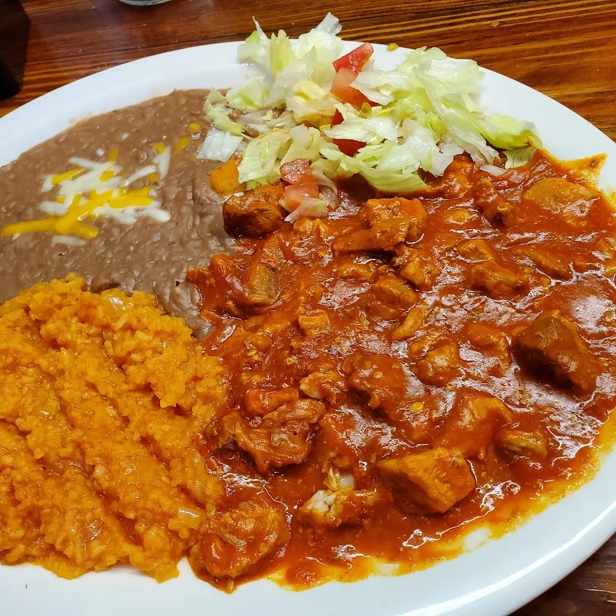 Chile Verde Plate