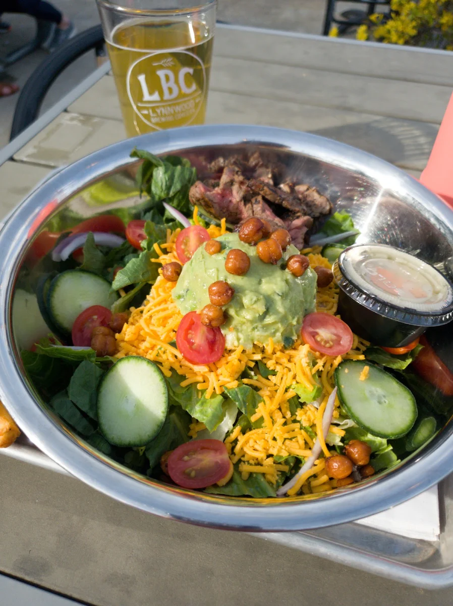 Chopped Salad with Steak